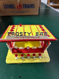 Plasticville O-Scale - Frosty Bar Kit - Yellow Floor w/ Red Trim - No Box Model