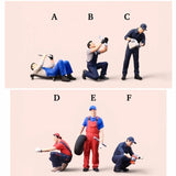 Miniature Mechanic Figure Model Worker Scale 1/64 or 1/87 for diecast or diorama Model