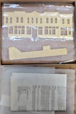 MAGNUSON MODELS MERCHANTS ROW HO BUILDING KIT #439-534 Complete Model