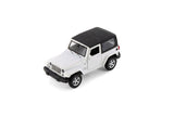JEEP WRANGLER, WHITE - SHOWCASTS 67425D - 1/43 SCALE DIECAST MODEL TOY CAR Model