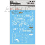 for RG 1/144 MSN-04 Sazabi DL Model Master Water Slide pre-cut Decal Sticker CCA Model