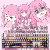 Gotoh Hitori Anime Bocchi the Rock Translucent Keycap for Mechanical Keyboard Model