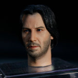 1/6 StarsReeves Head Sculpt Suntan Skin Model Fit 12'' Man Action Figure Model
