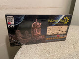WOOD TRICK MECHANICAL 3D PUZZLE SPACE JUNK ROBOT NIB Model