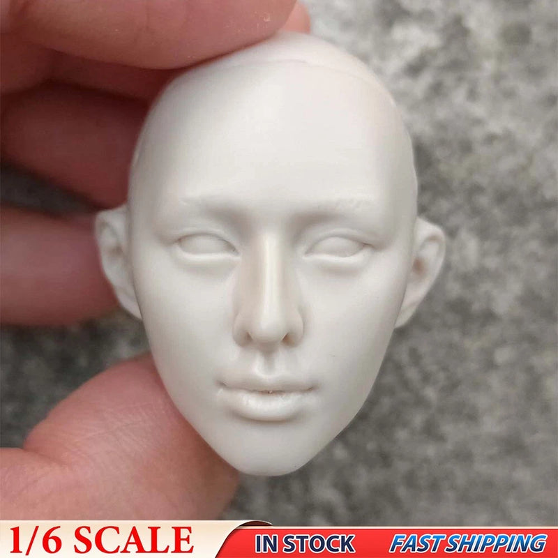 1/6 Model China Fan Bingbing Femal Girl Head Sculpt Fit 12" DIY Hot Toys Figures Model