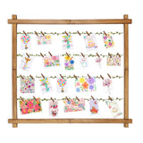 Photo Display Board with 30 Clips,Picture Frames Collage Wall Decor for Hangi... Model