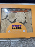 Mondo Llama Point-Your-Own Wood Graveyard Kit-Makes 7/Ages 3+. Halloween DIY Model