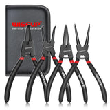 WISEUP Snap Ring Pliers Set, Heavy Duty 4PCS-7 inch Circlip Pliers Kit | Stra... Model