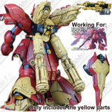 for MG 1/100 Sazabi ver ka RECAST Expansion 2.0 Yu Jiao Land Resin Dress up Kit Model