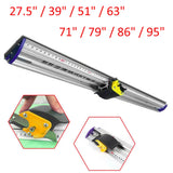 Manual Sliding KT Board Trimmer Cutting Ruler, Photo PVC PET Cutter with Ruler Model