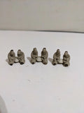 6 mini Mudmans, Miniature,  mudman figurine Model
