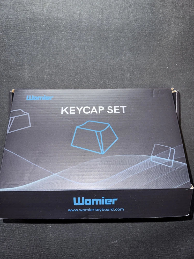 Womier Pudding Keycaps Black And White Model