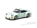 Tarmac Works 1:64 RWB 964 Green Diecast Model Car Model
