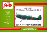 A&W Models 1/144 TACHIKAWA Ki-94-II Japanese Bomber Interceptor Project Model