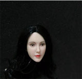 1/6 Scale Head Sculpture zhang yu xi  Asia Star  Expression For 12" Figure model Model