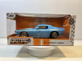 1971 Chevy Camaro Diecast Model Car: 1/24 Scale, New In the Box By Jada Model