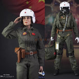 FLAGSET Pla Air Force Soldier 1/6 Female Action Figure Model Collectible 73006 Model