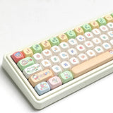 Cute Boy Kawaii Keycap MOA Dye Sublimation PBT Keycap Set Model