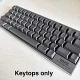 HHKB Keyboard Keytop Set PD-KB400KTBN US Layout Topre Black Blank Model