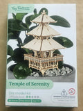 Tiny Treehouses DIY Wooden Model Kit With LED Lights - Temple Of Serenity *NEW* Model