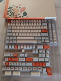 GoMaster Salmon Reborn R2 Base with Numpad, Accents and Pink Alpha kits, keycaps Model