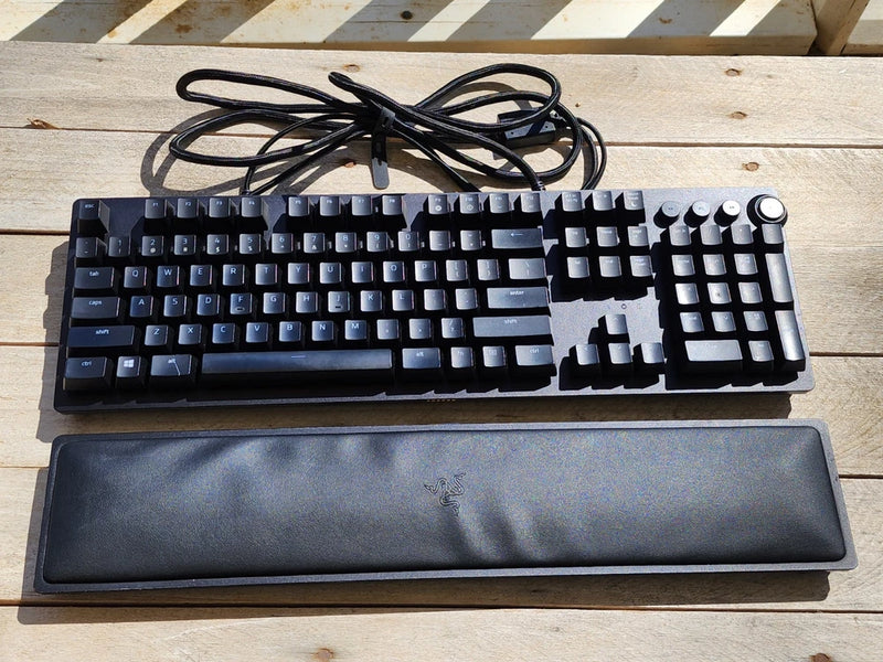 Razer Huntsman Elite Keyboard RZ03-0187 #MP0720 With Wrist Rest TESTED Model