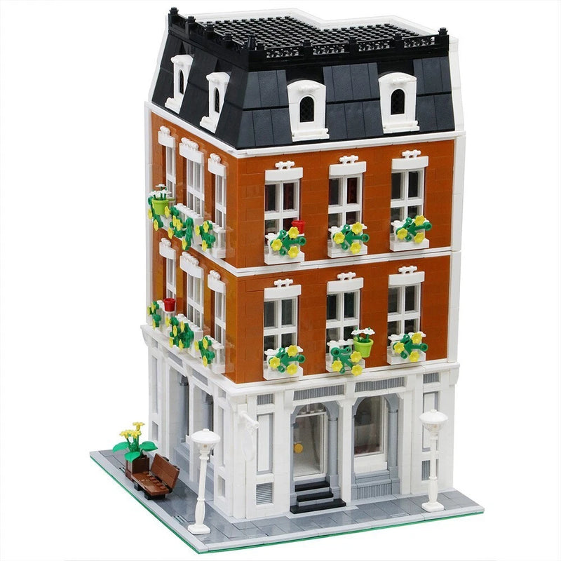 Modular Wedding Dress Shop and Apartment Building Toys Kits 3586 pcs MOC Build Model