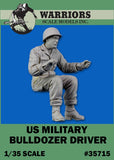 1/35 Scale US Military Bulldozer Driver Warriors #35715 Resin Model Kits Model