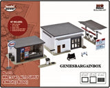 HO 1:87 Scale MIKE'S GAS, AUTO SUPPLY & WASH KIT New Sealed Model Power 212 Model