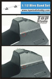 Top Studio 1/12 Wire Band Set Detail-Up Parts Item # TD23075 Model