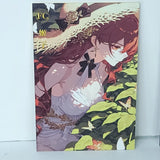 Himeko Abstract Waifu Card Anime Girl Double Sided Wall Art Oversized Board A5 Model