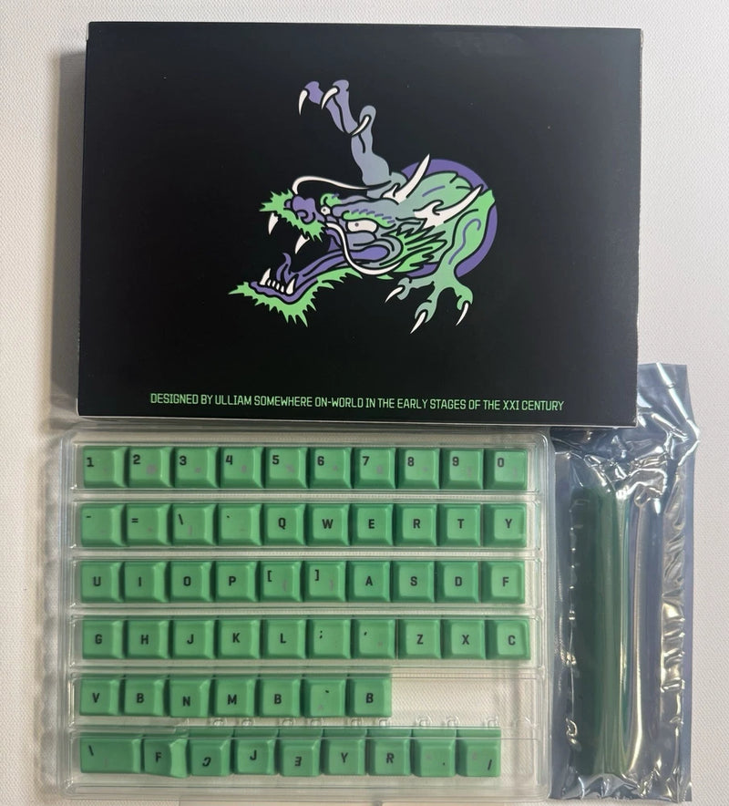 KAT Cyberspace Alpha Dayglow Keycap Set by Keyreative Mechanical Keyboard New Model