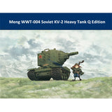 Meng WWT-004 Soviet KV-2 Heavy Tank Q Edition Plastic Assembly Model Kit Model