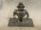 RARE Purdue Boilermakers "Pete" Mascot 2 Inch PEWTER Figurine, VERY NICE! Model