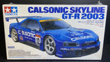 2004 Vintage TAMIYA 1/24 CALSONIC SKYLINE GT?R 2003 Plastic Model Factory Sealed Model