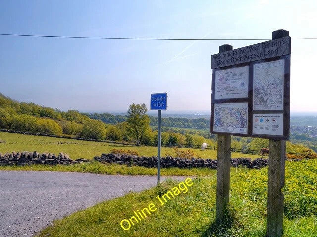 Photo 6x4 Information Board, Wilderswood Car Park Horwich The information c2012 Model