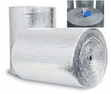 100sqft (4x25) NASATEK Double Bubble Reflective Insulation DIY KIT Razor & Tape Model