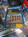 HO Scale Walthers, Shop Building No. 1 Kit, #933-3165 BN Sealed Model