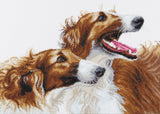 Cross Stitch "On Duty". Embroidery Kit Unprinted ??anvas Charivna Mit Model