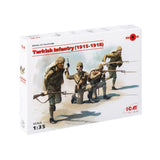 ICM 35700 Plastic model figures kit Scale 1:35 Turkish Infantry (1915-1918), WW? Model