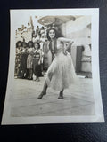1943 HAWAIIAN HULA DANCERS ON BOARD HMS VICTORIOUS ORIGINAL WW2 PHOTO 13x10cm #6 Model