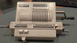 Vintage Multo Model 113 Pinwheel Mechanical Calculator Tested Working Sweden Model
