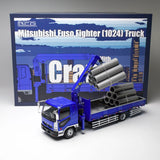 GCD 1/64 Scale Mitsubishi Fuso Fighter 1024 Truck&Crane Diecast Alloy Model Car Model