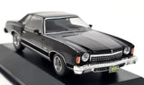 Atlas 1/43 Chevrolet Monte Carlo 1974 Black Diecast Scale Model Car Model
