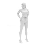 1/24 resin figures model Fantasy Beauty Yuna unpainted unassembled Model