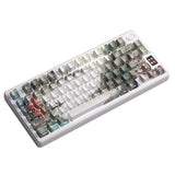 Chinese Landscape Keycap Set PBT Translucent Custom Keycaps for MX Keyboard Model