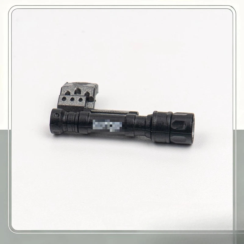 1/6 Soldier Gun Accessories Tactical Light Model Fits for 12" Action Figure Body Model