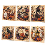 Halloween Ghost Pearl Art DIY Kit - Spooky Ghost Festive Halloween Wall Art Model