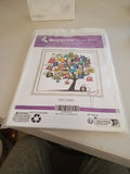 Qeerysew Cross Stitch Kit J247 Gifts NEW 43 X 44 cm Model