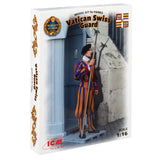 ICM 16002 Plastic model figures kit Scale 1:16 Vatican swiss guard - kits models Model